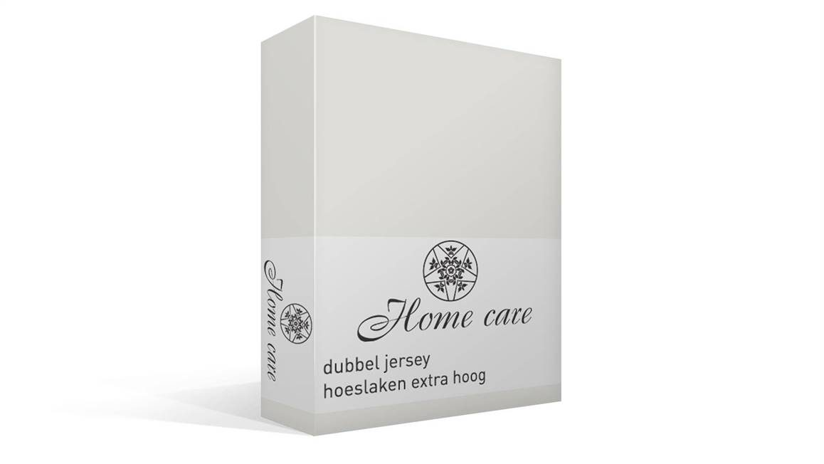 Home Care dubbel jersey hoeslaken extra hoog