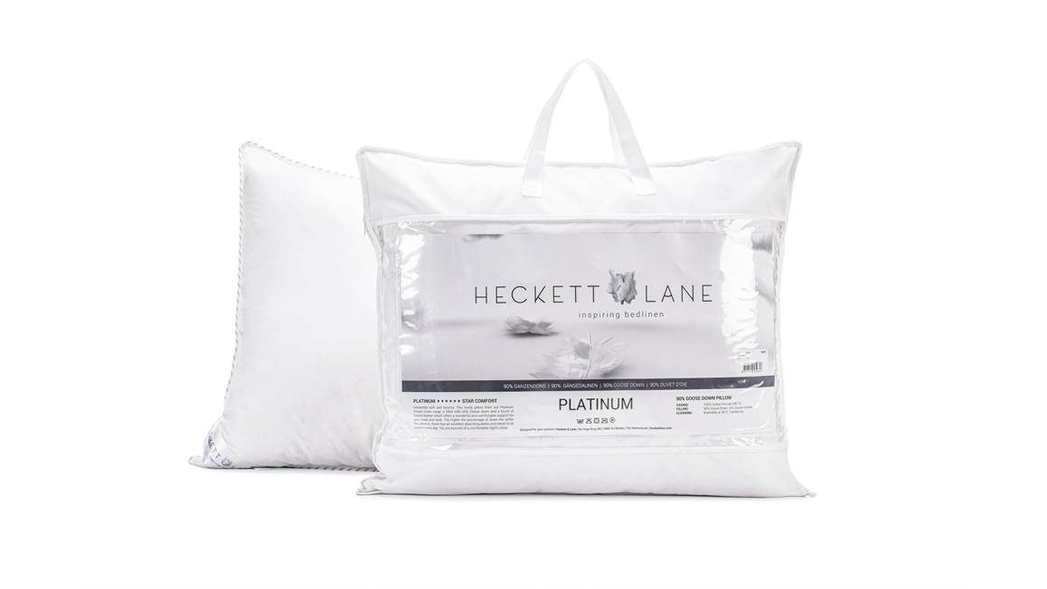 Heckettlane Platinum synthetisch zacht hoofdkussen
