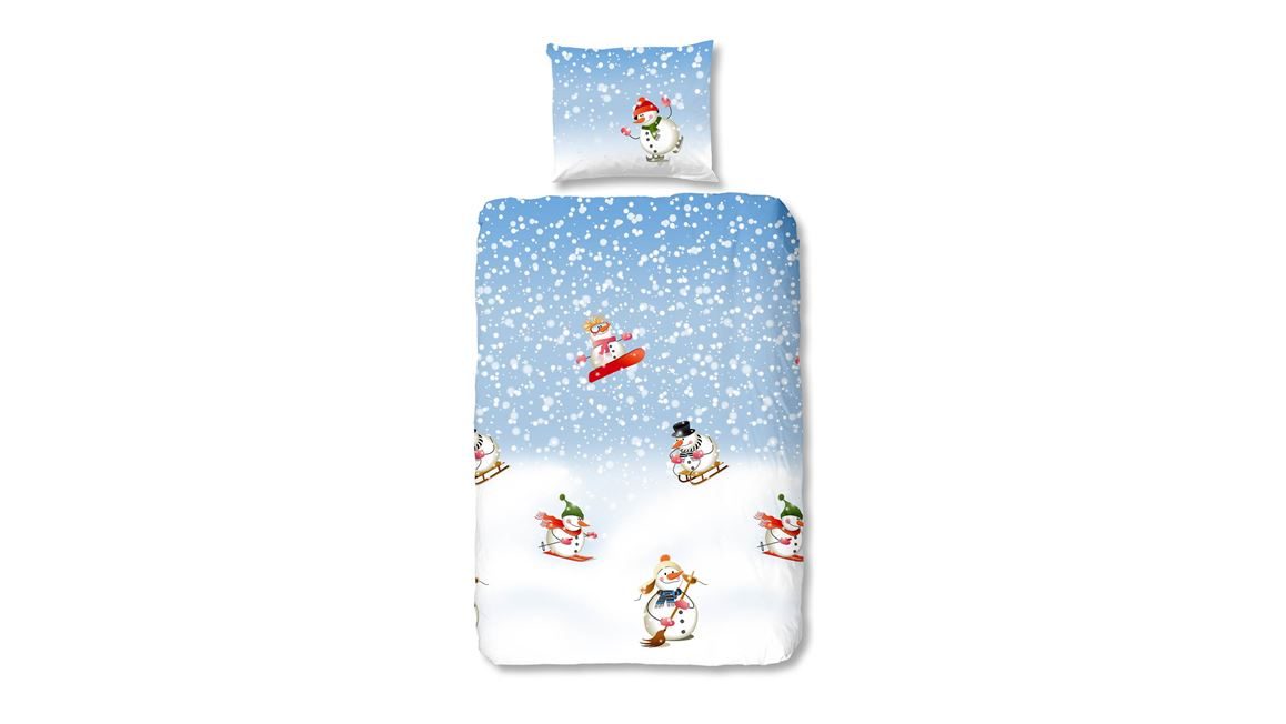 Snowfall flanel dekbedovertrek