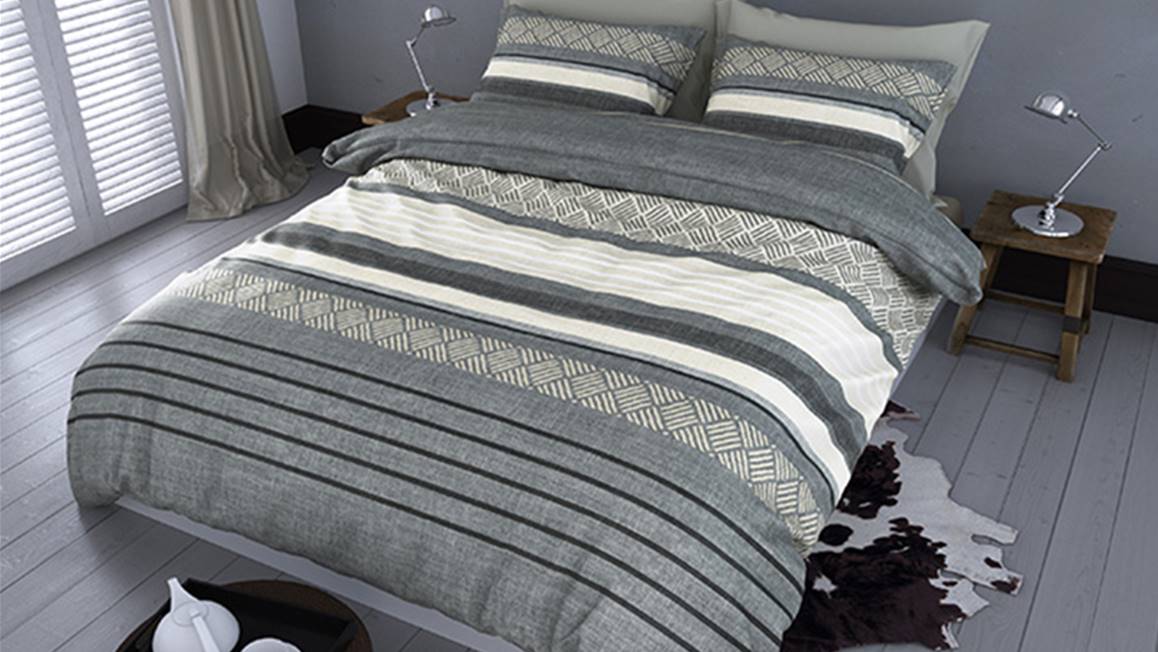 Romanette Westfield flanel dekbedovertrek