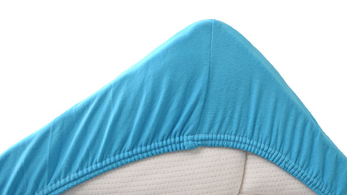Snoozing jersey topper hoeslaken