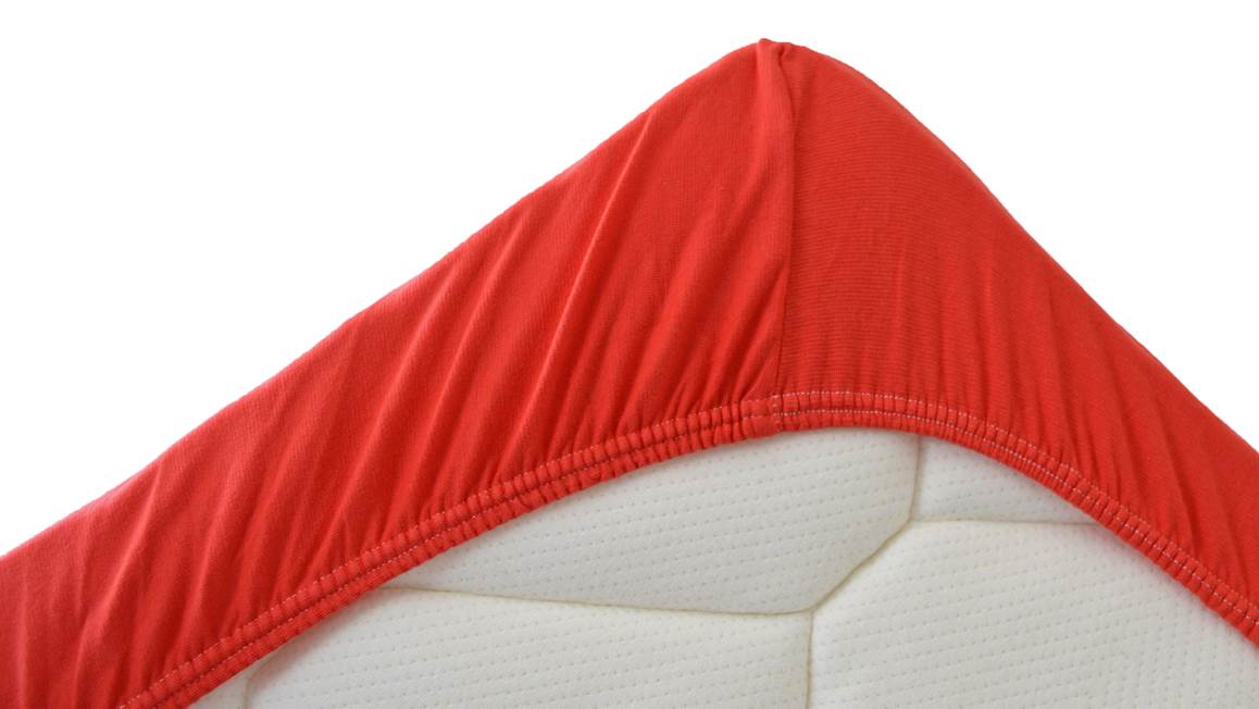 Snoozing jersey topper hoeslaken