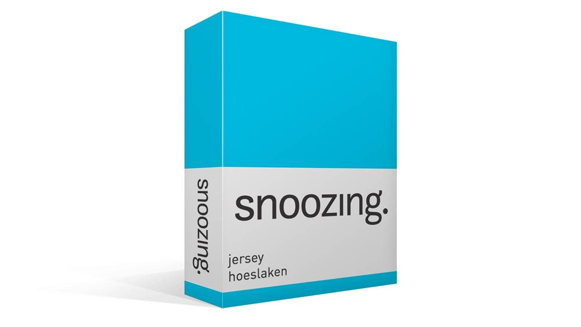 Snoozing jersey hoeslaken