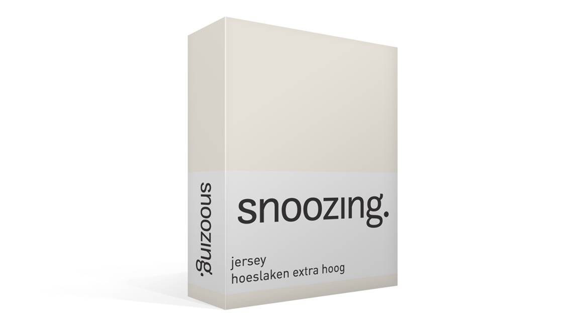 Snoozing jersey hoeslaken extra hoog