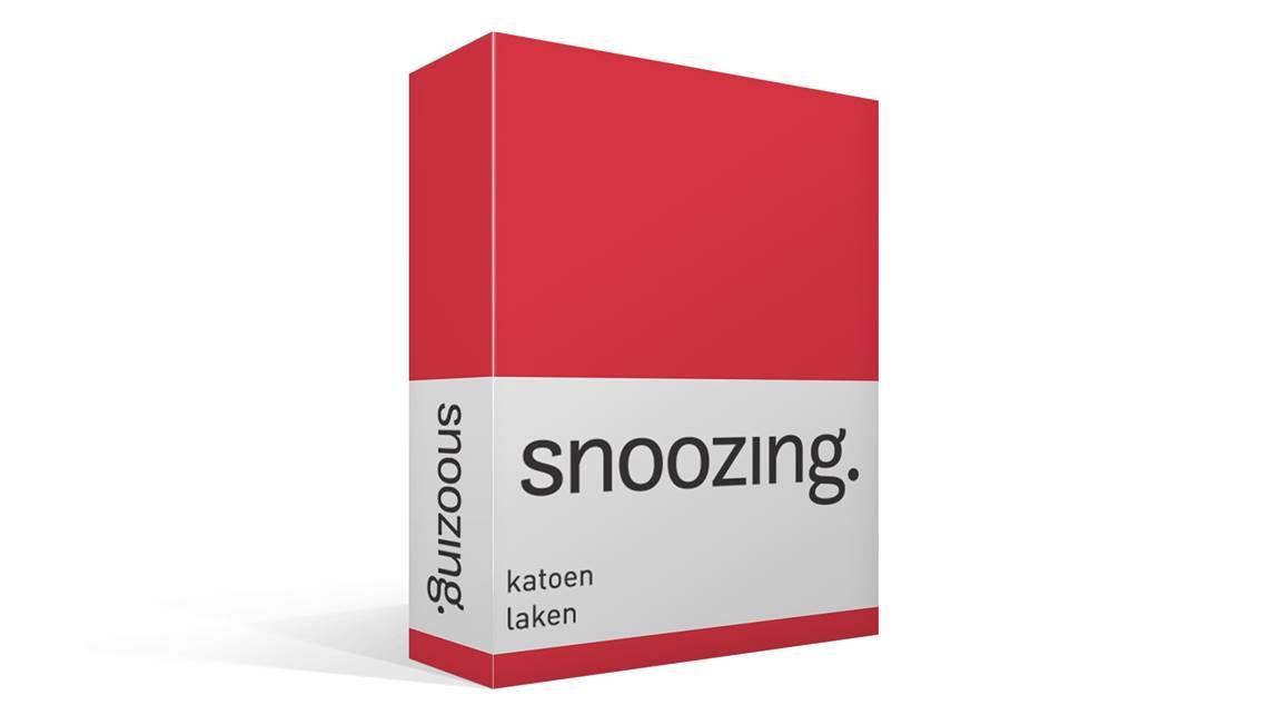 Snoozing katoen laken
