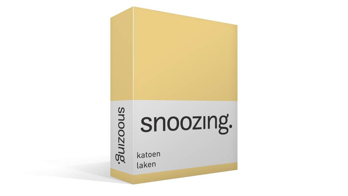 Snoozing katoen laken