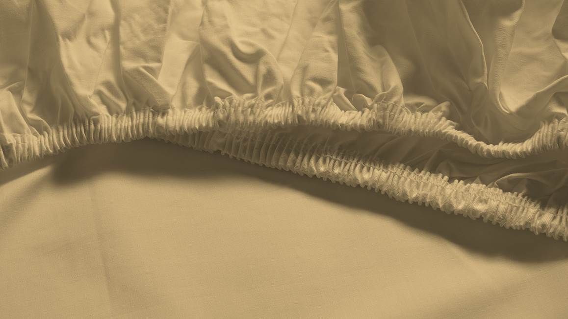 Snoozing percale katoen topper hoeslaken