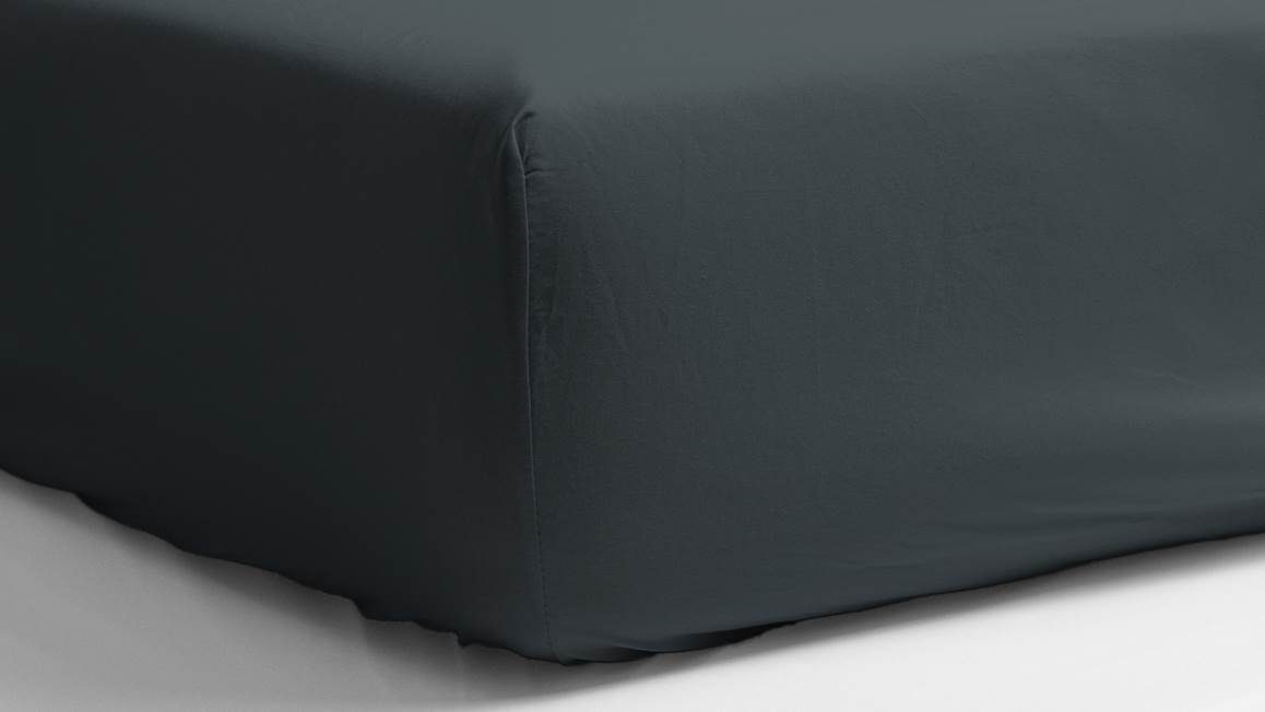 Snoozing percale katoen hoeslaken extra hoog