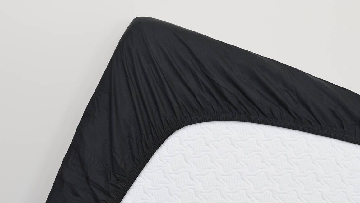 Snoozing percale katoen hoeslaken extra hoog