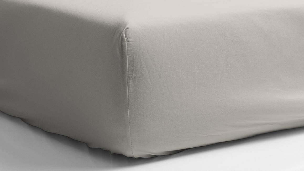 Snoozing percale katoen hoeslaken extra hoog