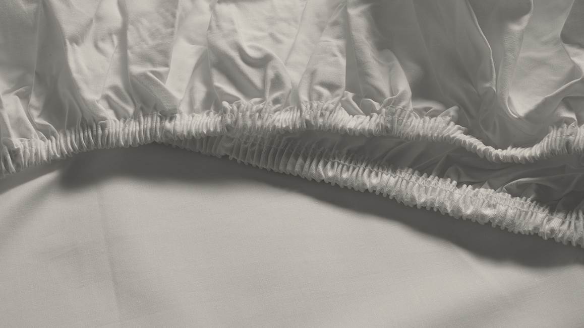 Snoozing percale katoen hoeslaken extra hoog