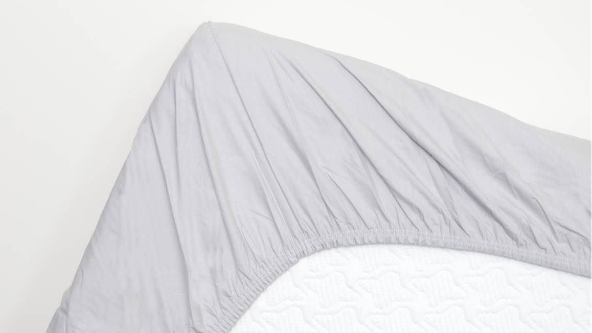 Snoozing percale katoen hoeslaken extra hoog