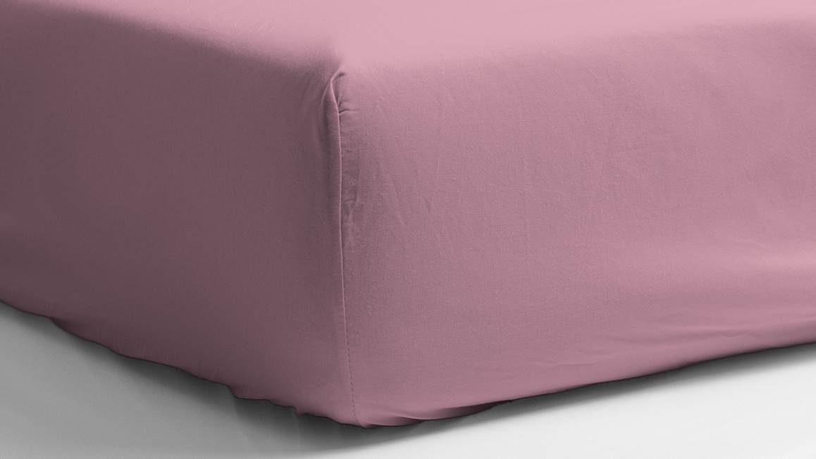 Snoozing percale katoen hoeslaken extra hoog