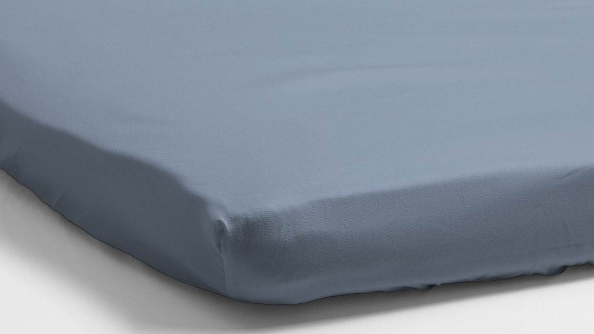 Snoozing katoen-satijn topper hoeslaken