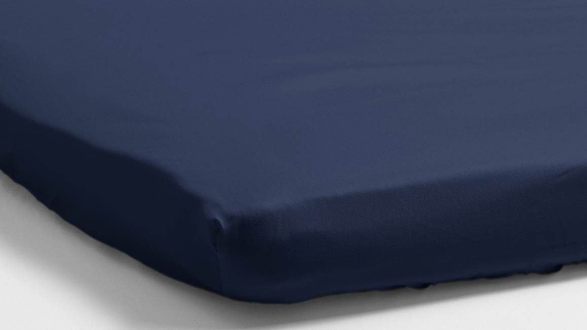 Snoozing katoen-satijn topper hoeslaken