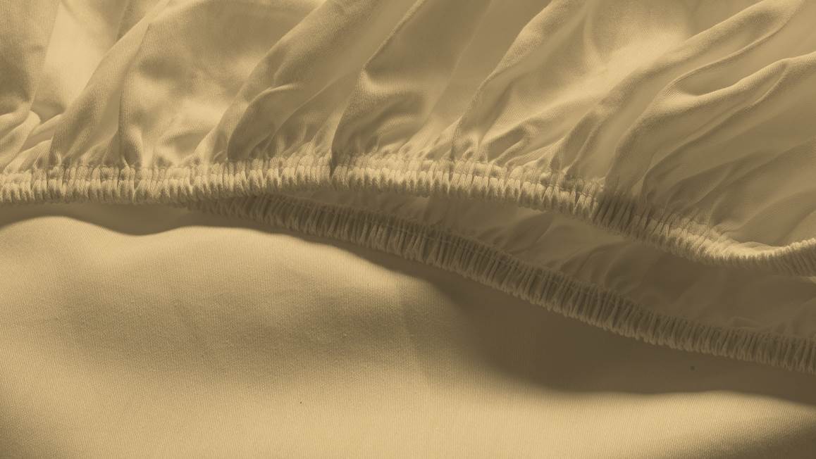 Snoozing katoen-satijn hoeslaken