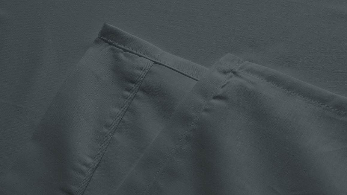 Snoozing katoen-satijn laken