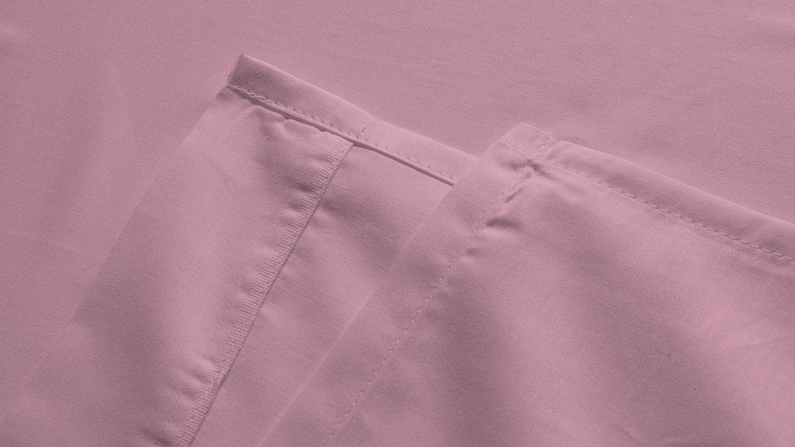 Snoozing katoen-satijn laken