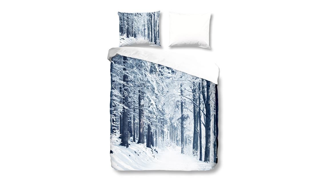 Snoozing Forest flanel dekbedovertrek