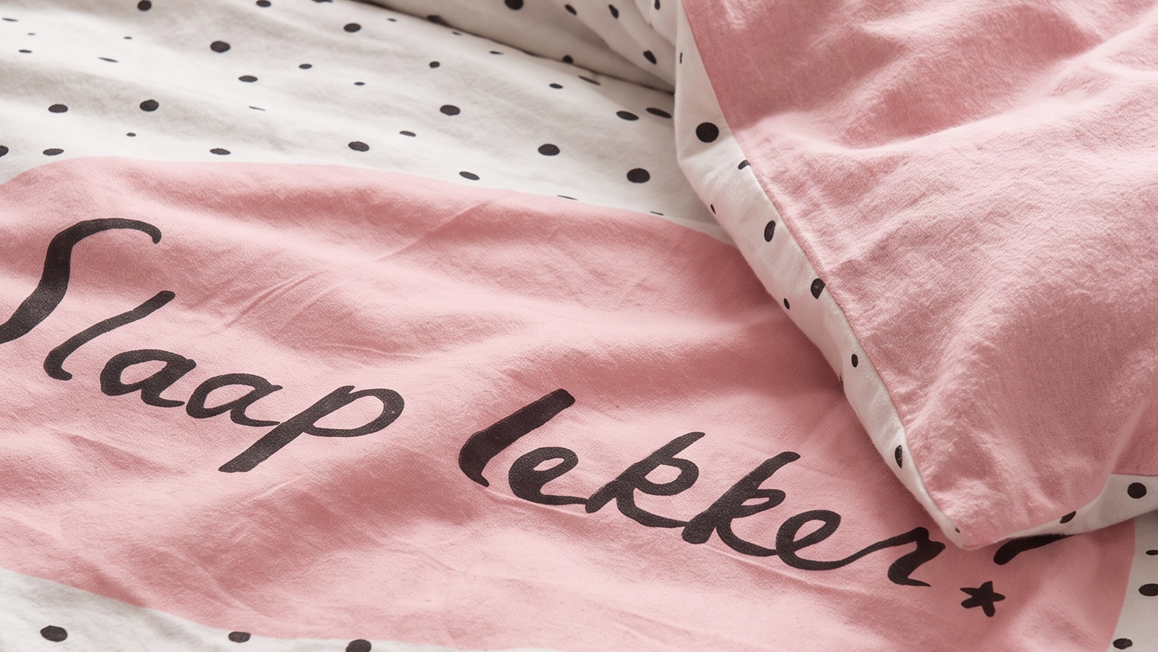 Snoozing Slaap lekker dekbedovertrek