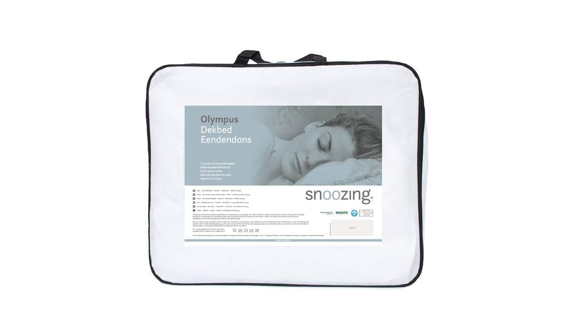 Snoozing Olympus donzen 4-seizoenen dekbed