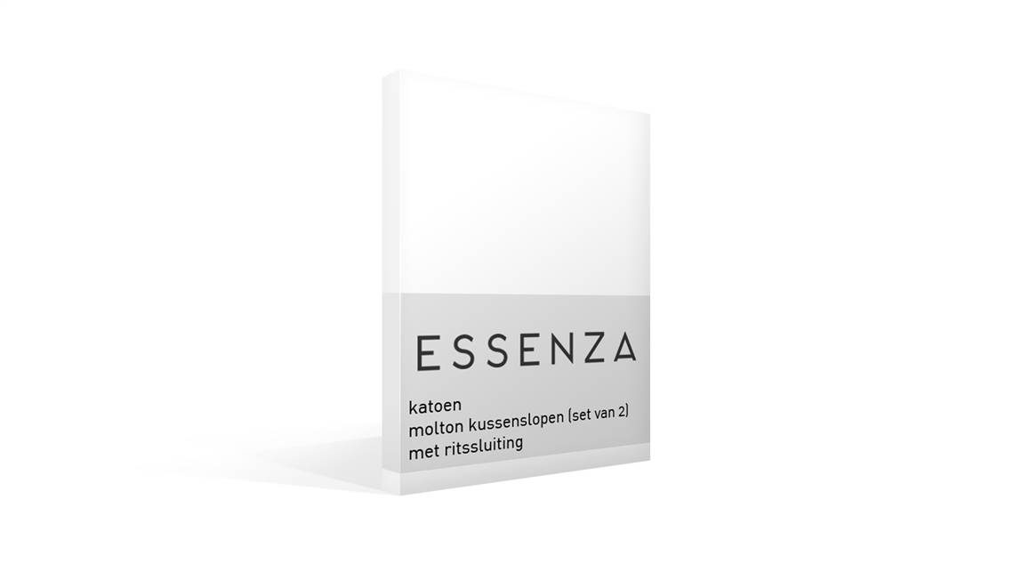 Essenza katoen molton kussenslopen (set van 2)
