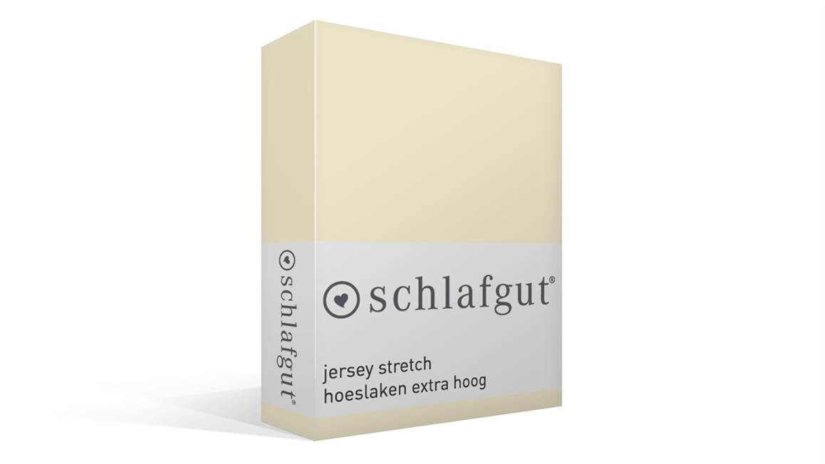 Schlafgut Jersey stretch hoeslaken extra hoog