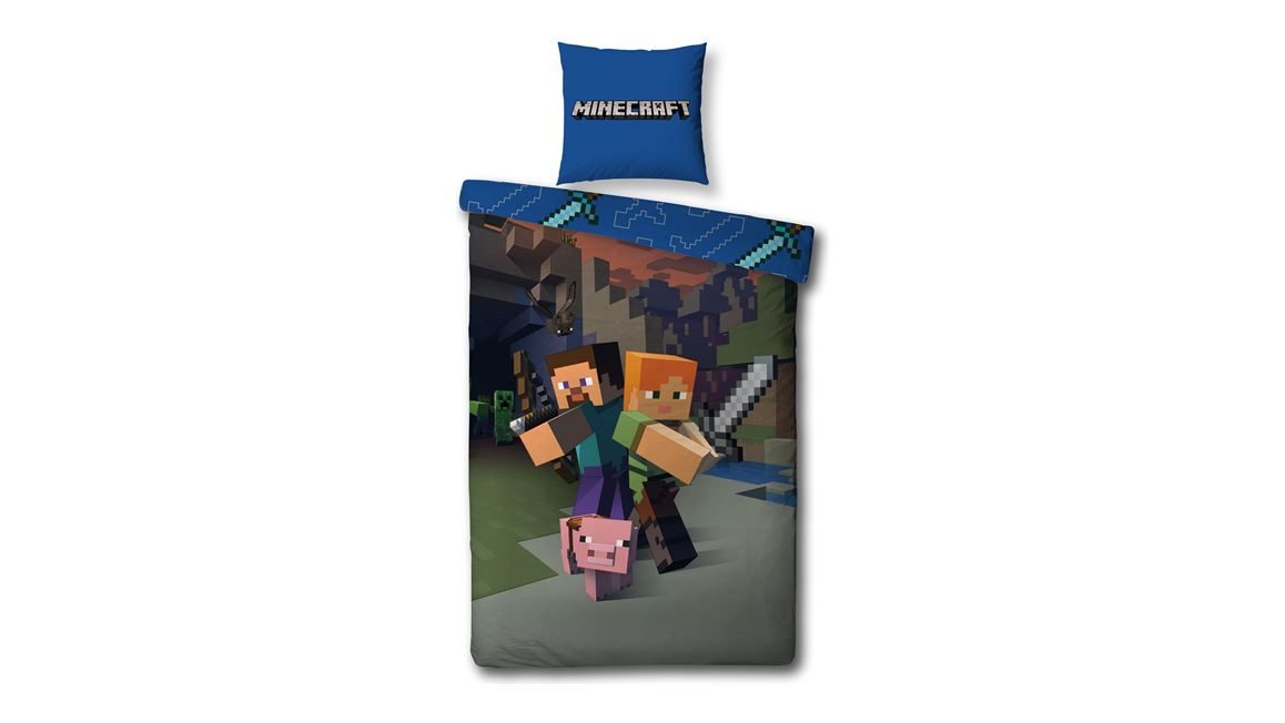 Minecraft dekbedovertrek