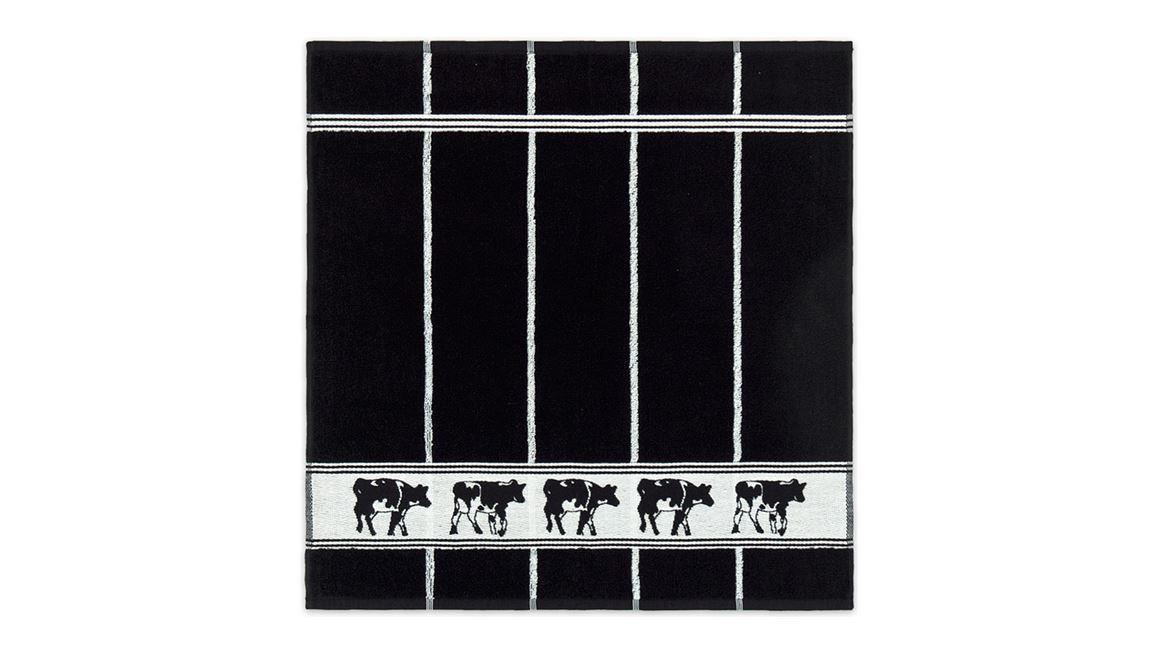 DDDDD Zwart Bont keukendoek (set van 6)