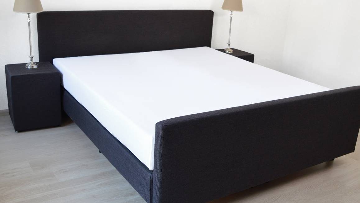 Snoozing katoen waterdicht PU molton hoeslaken extra hoog