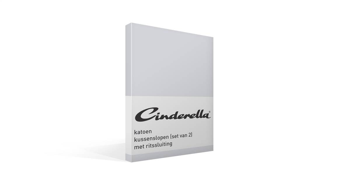 Cinderella katoen kussenslopen (set van 2)
