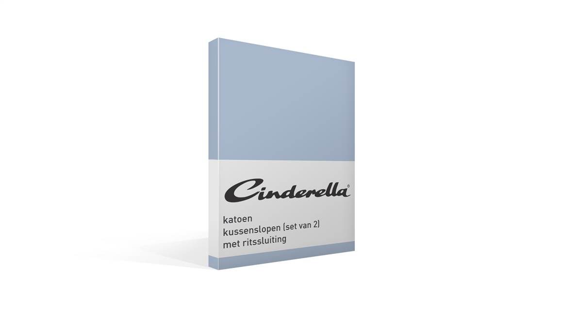 Cinderella katoen kussenslopen (set van 2)