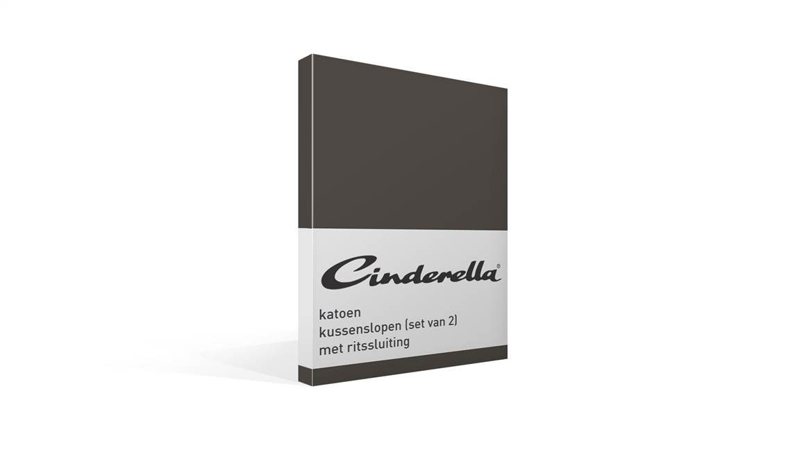 Cinderella katoen kussenslopen (set van 2)