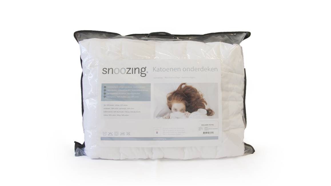 Snoozing katoenen kinderonderdeken