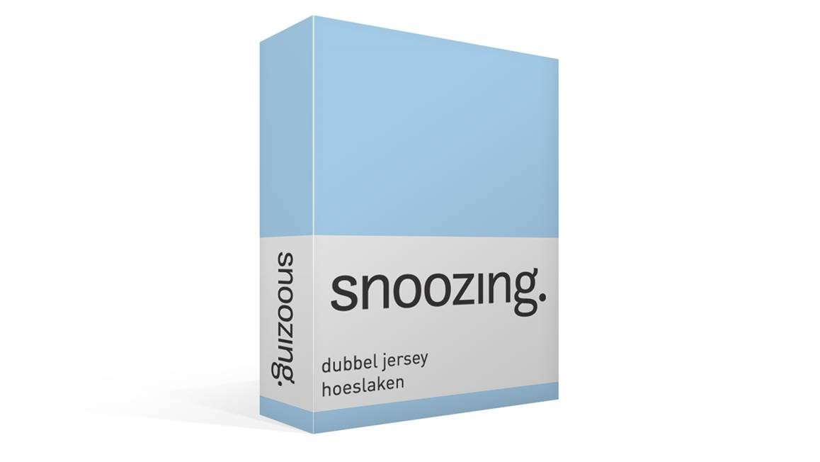 Snoozing dubbel jersey hoeslaken
