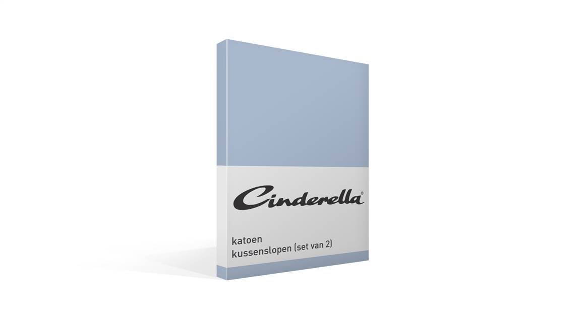 Cinderella katoen kussenslopen (set van 2)