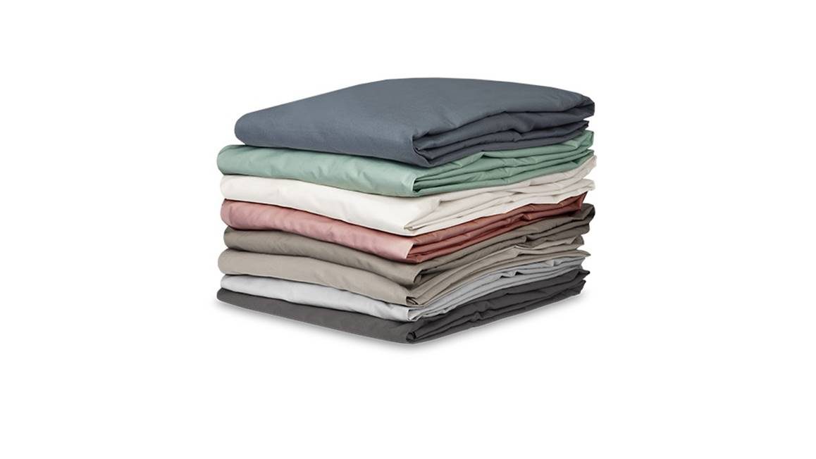 Kayori Shizu percale katoen split-topper hoeslaken