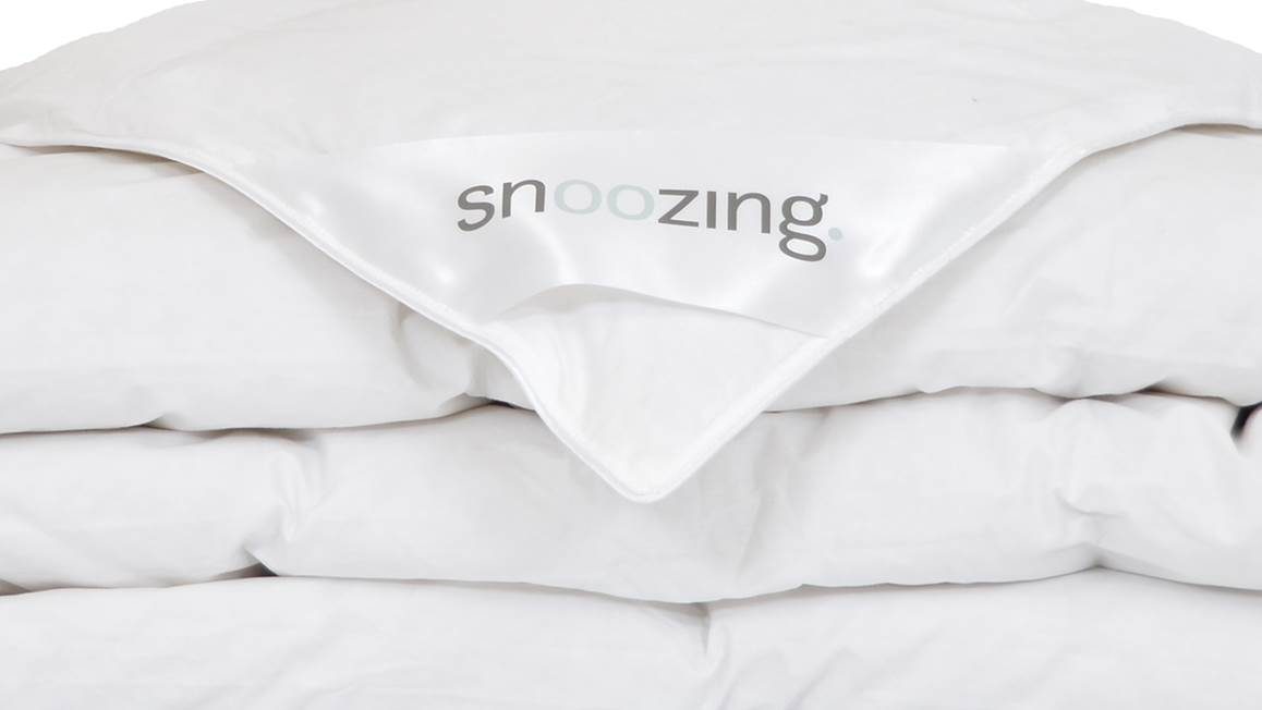 Snoozing Olympus donzen zomerdekbed