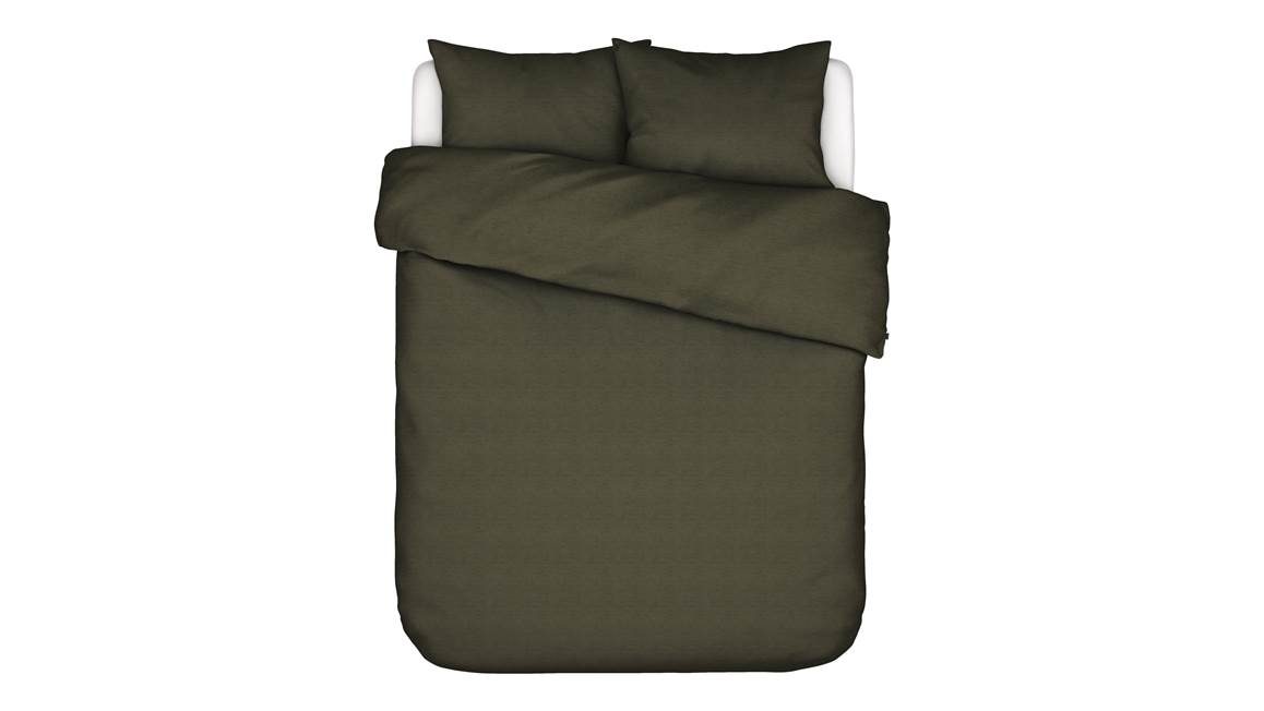 essenza otis dekbedovertrek olive smulderstextiel nl