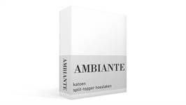 Ambiante Cotton Uni split-topper hoeslaken