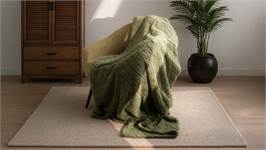 Unique Living Ezra fleece plaid