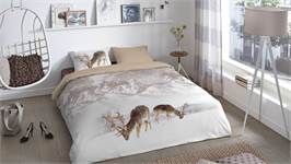 Good Morning Winter flanel dekbedovertrek