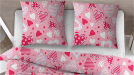 Snoozing Love dekbedovertrek