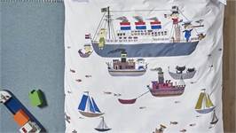 Fiep Amsterdam Bootje varen dekbedovertrek