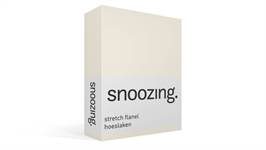 Snoozing stretch flanel hoeslaken