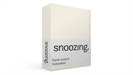 Snoozing stretch flanel hoeslaken