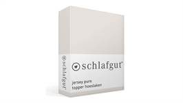 Schlafgut Jersey Pure topper hoeslaken
