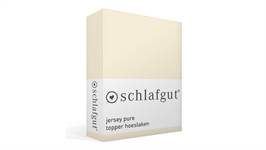 Schlafgut Jersey Pure topper hoeslaken