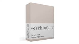 Schlafgut Jersey Pure topper hoeslaken