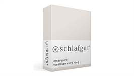 Schlafgut Jersey Pure hoeslaken extra hoog